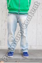 Leg Man White Casual Jeans Average